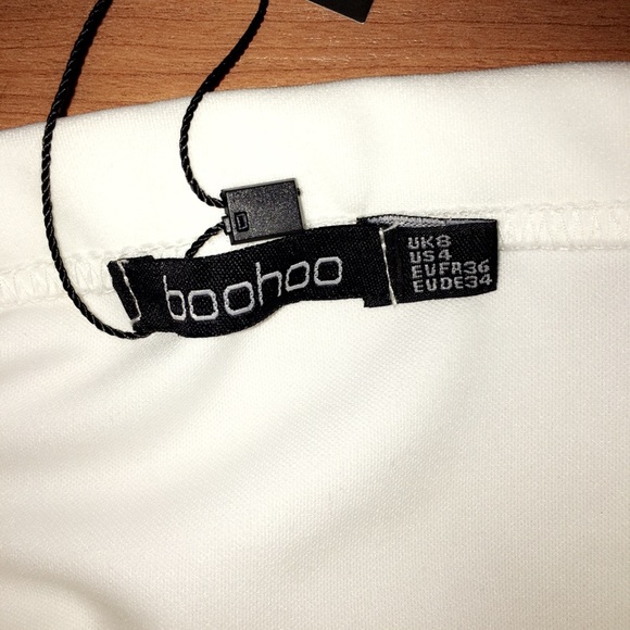 NWT White Strapless Jumpsuit - Picture 5 of 6